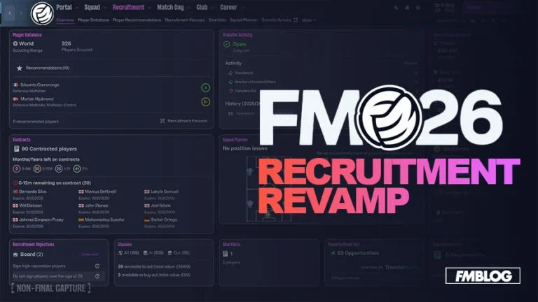 recruitment hub example for fm26